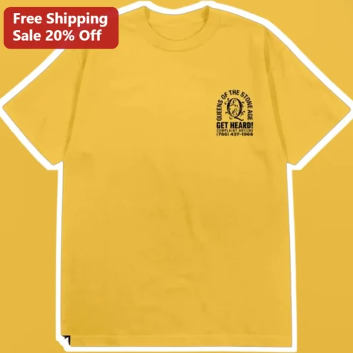 Queens of the Stone Age Get Heard Complaint Hotline Graphic Tee