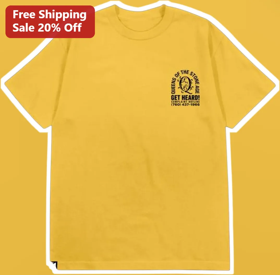 Queens of the Stone Age Get Heard Complaint Hotline Graphic Tee