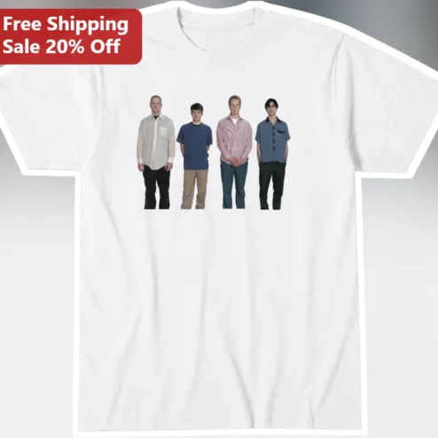 Radiohead Tee Vintage Band Graphic T-Shirt Alternative Rock Merch Gift for Music Fans