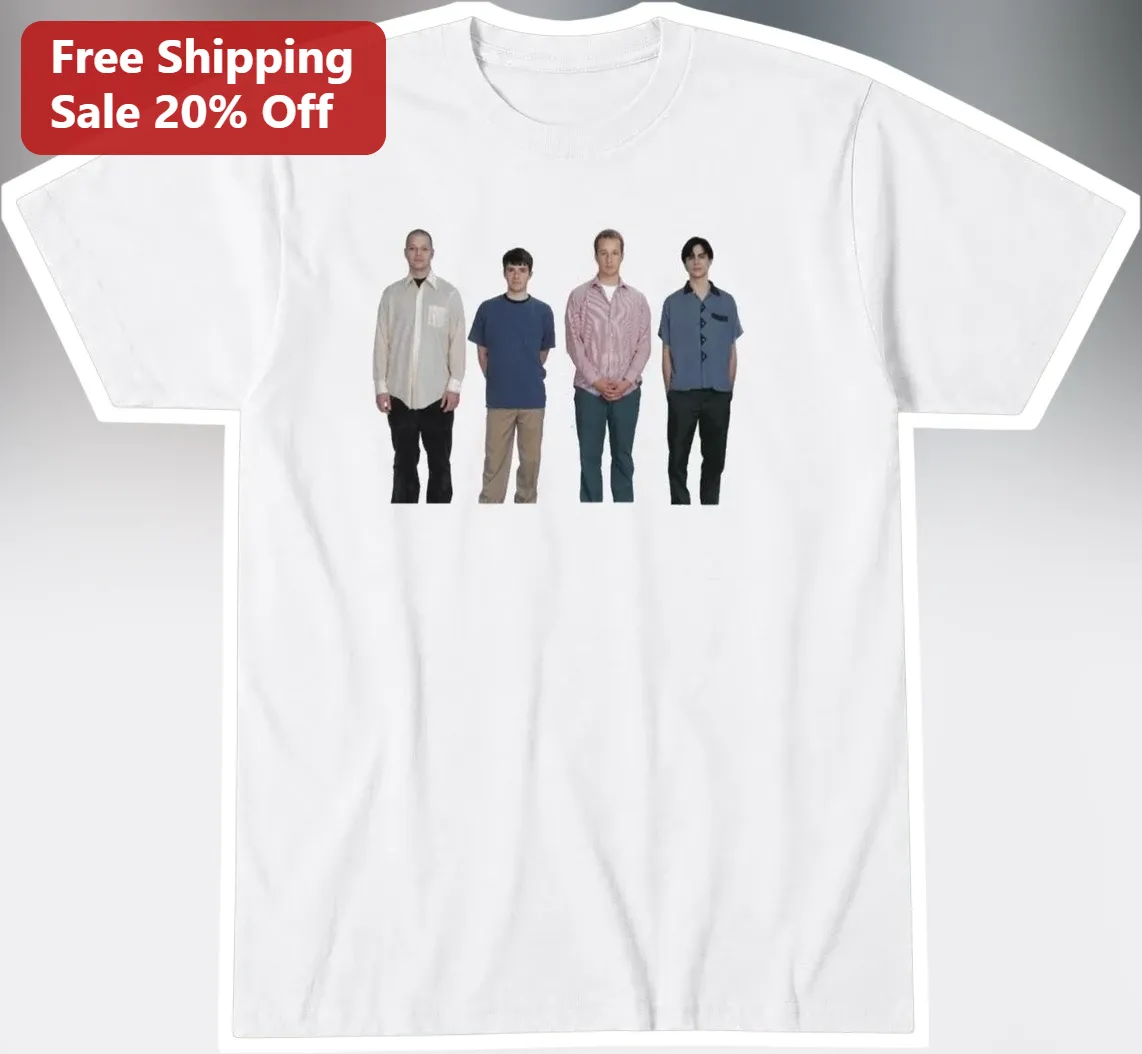 Radiohead Tee Vintage Band Graphic T-Shirt Alternative Rock Merch Gift for Music Fans