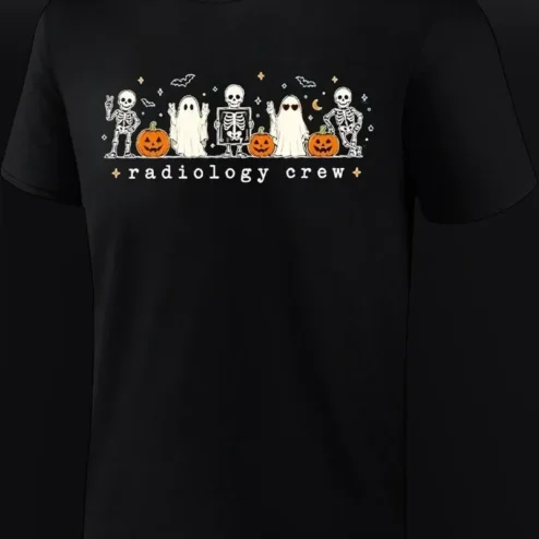 Radiology Crew Halloween Skeleton X-Ray Graphic Tee for Radiologic Technologists