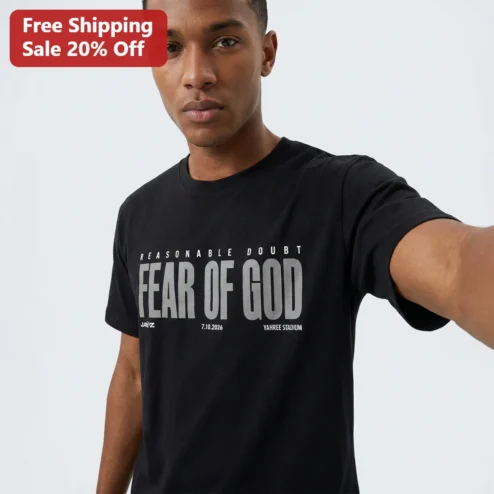 Reasonable Doubt Fear of God Jay-Z Yankee Stadium July 10 2026 Concert Tee Gift for Hip Hop Fans