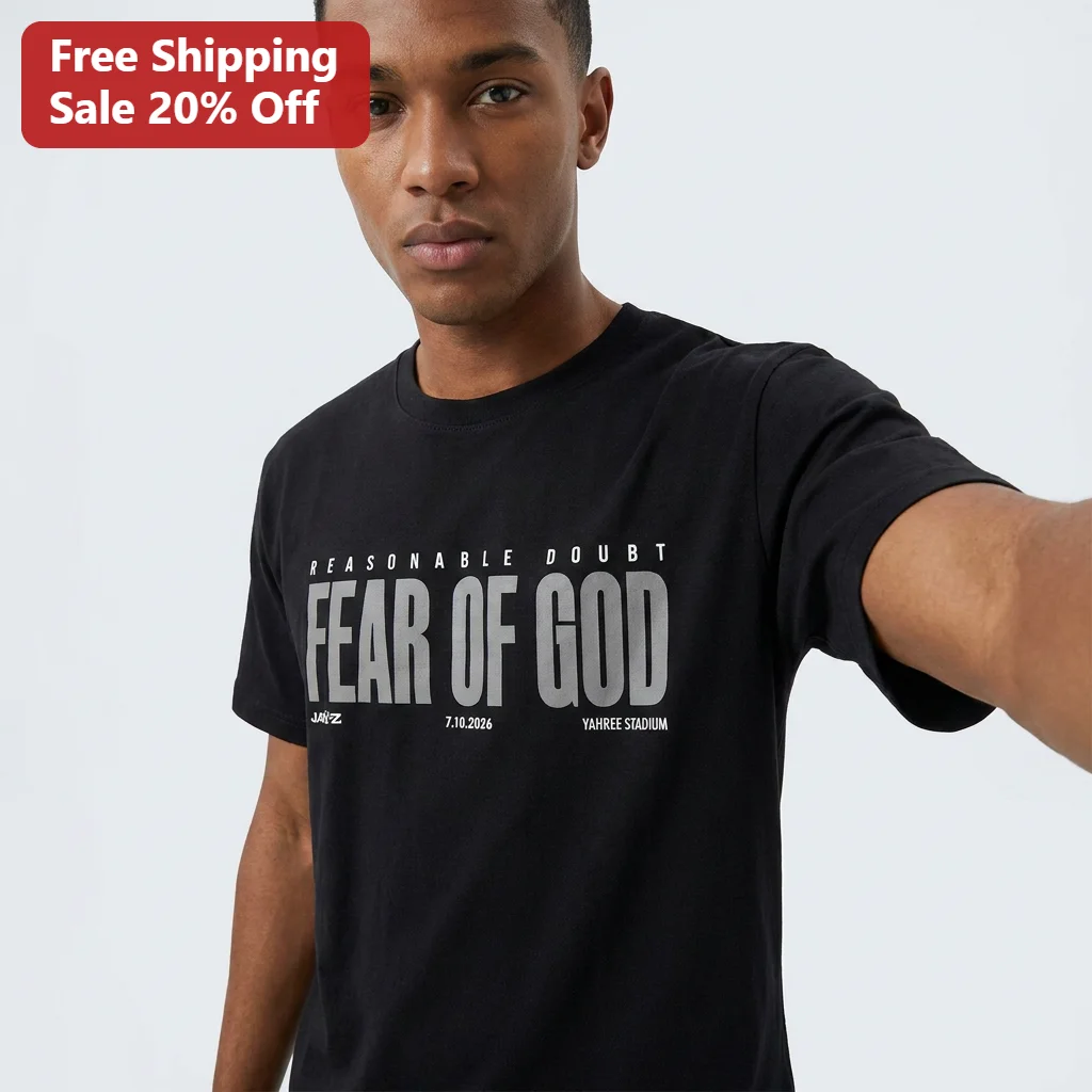 Reasonable Doubt Fear of God Jay-Z Yankee Stadium July 10 2026 Concert Tee Gift for Hip Hop Fans