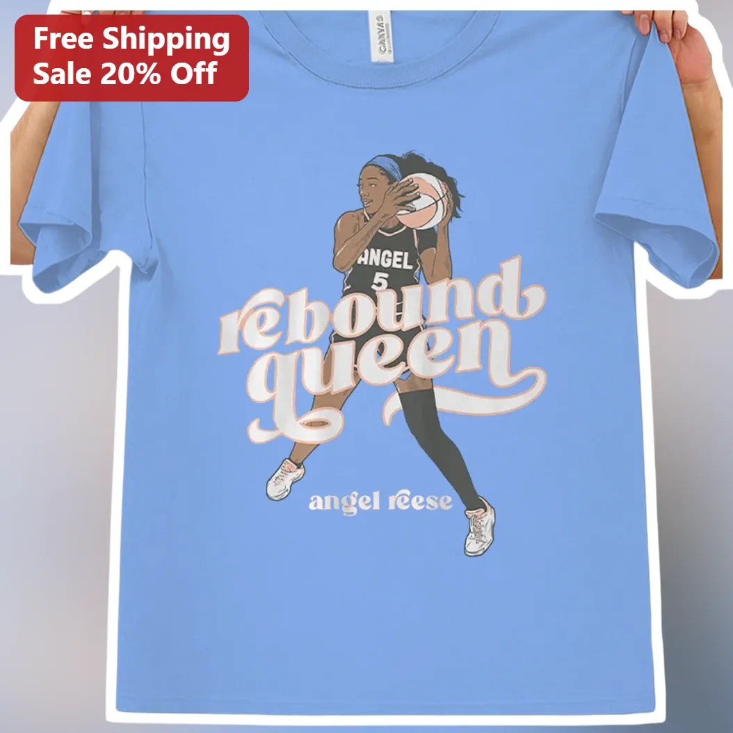 Rebound Queen Retro Graphic Tee for Women Basketball Fans