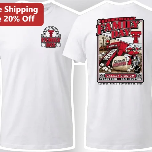 Red Raider Family Day Wreck Em Celebrate Agriculture Tee
