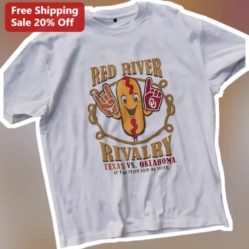 Red River Rivalry Texas Vs Oklahoma Tee College Football Game Day Shirt