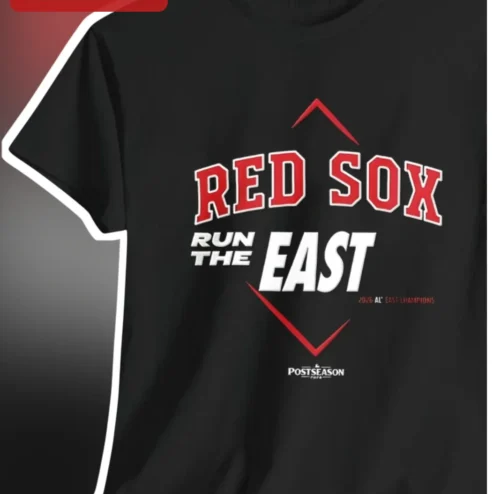 Red Sox Run The East Tee Boston Baseball Fan Apparel