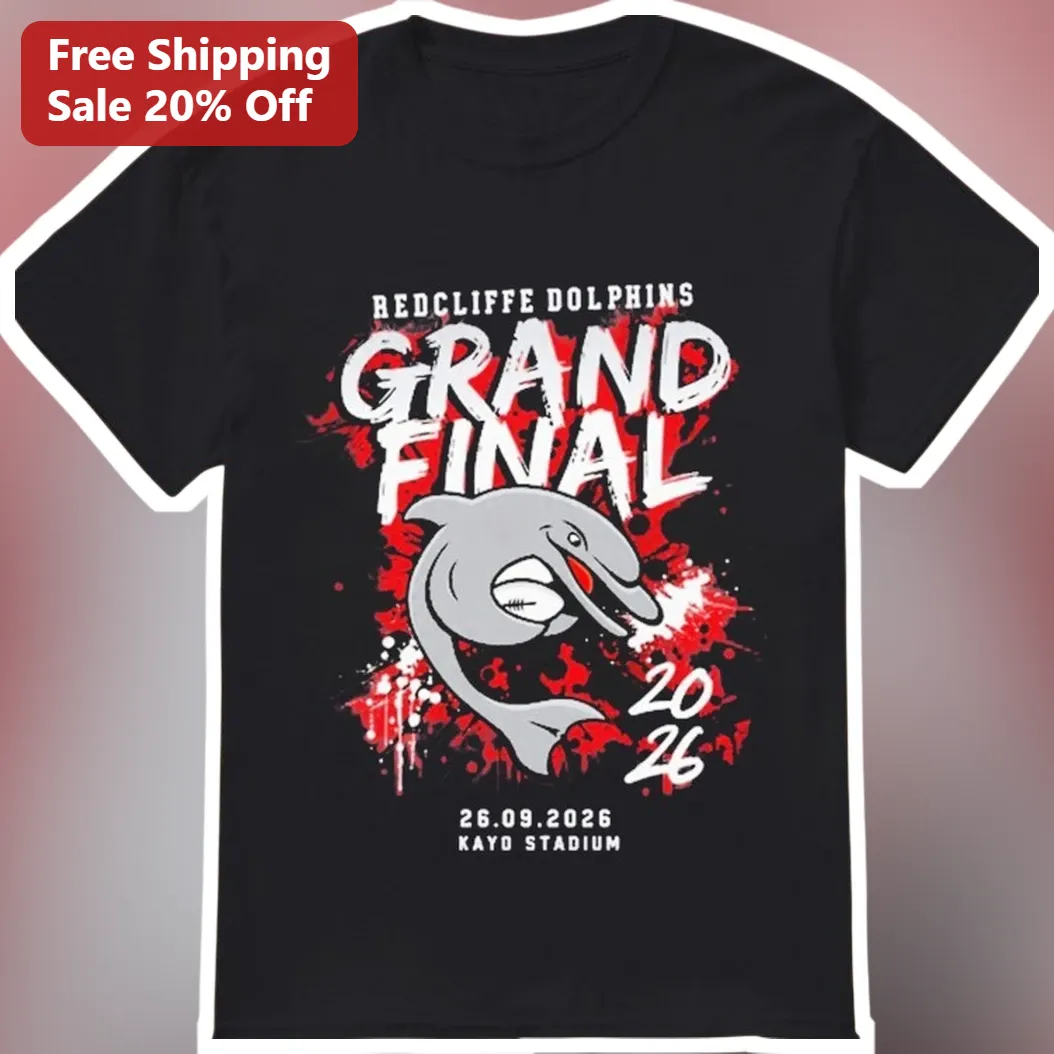 Redcliffe Dolphins Grand Final Tee Rugby League Fan Apparel