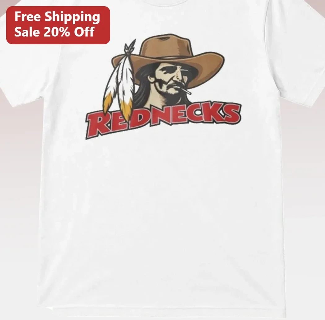 Rednecks Western Cowboy Graphic Tee Vintage Country Humor Shirt for Men Women