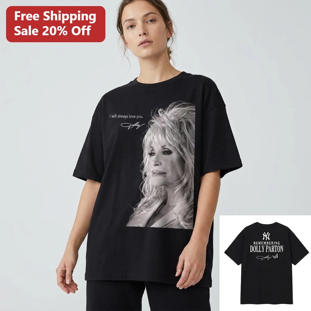 Remembering Dolly Parton Tee, Country Music Legend Tribute Shirt, Dolly Parton Memorabilia Gift for Fans