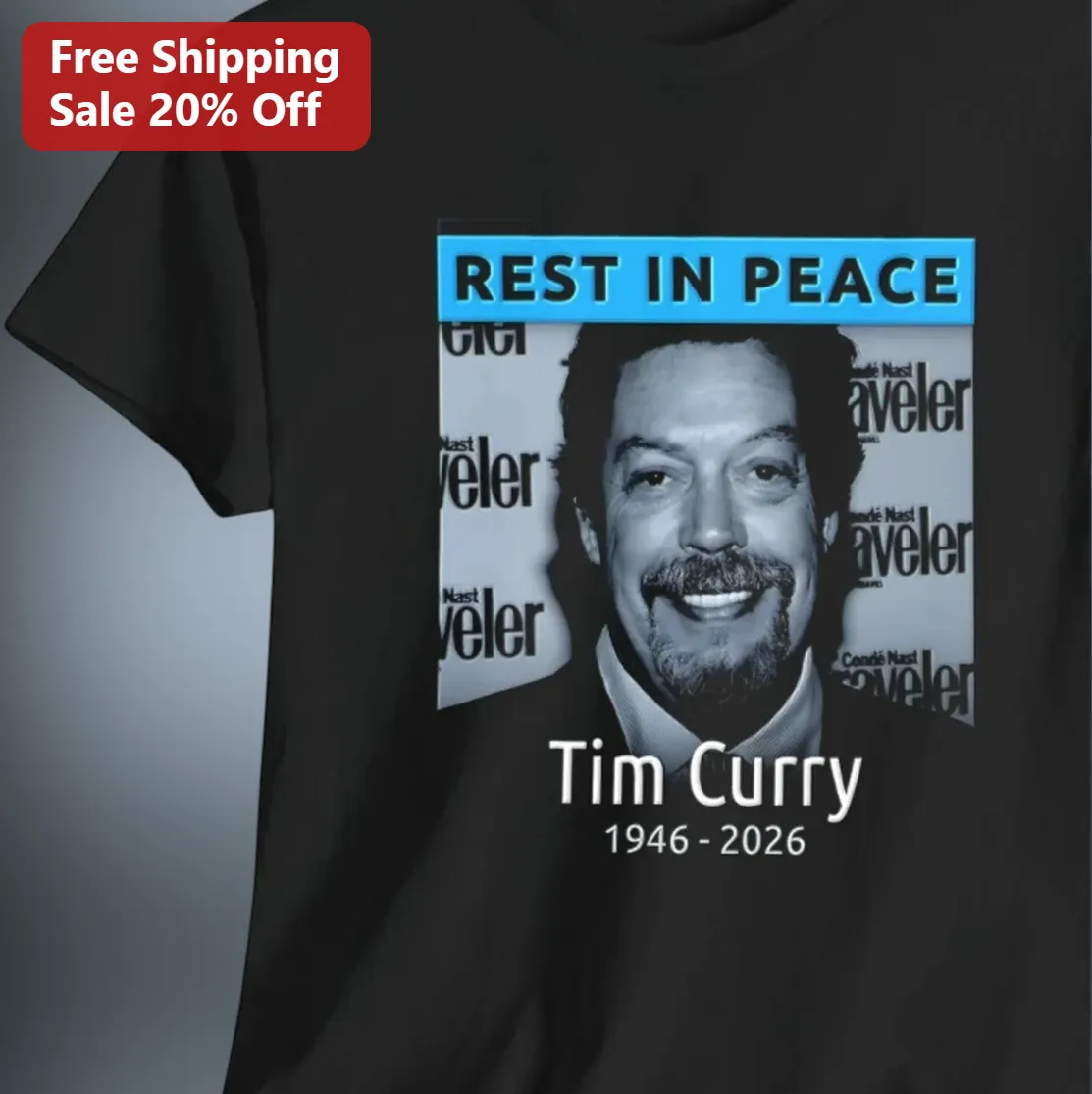 Rest In Peace Tim Curry Memorial Tee 1946-2026, RIP Tim Curry Tribute Shirt Gift for Movie Fans