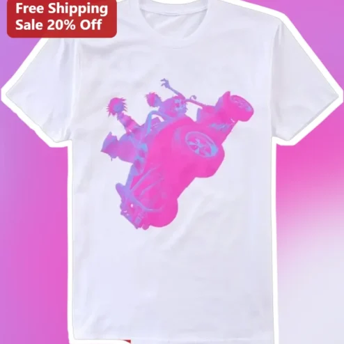 Rick and Morty Vaporwave Aesthetic Tee White Cartoon Duo Graphic Shirt
