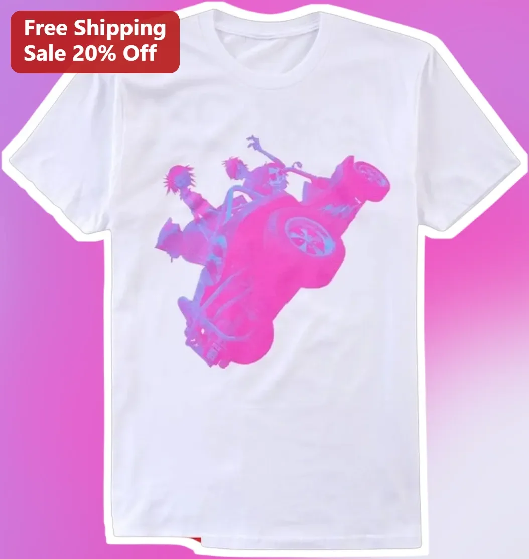 Rick and Morty Vaporwave Aesthetic Tee White Cartoon Duo Graphic Shirt