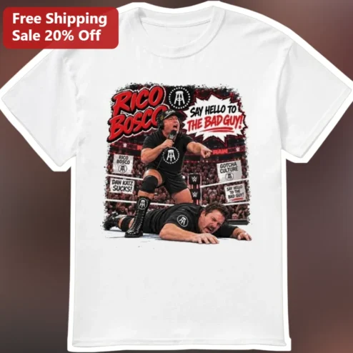 Rico Bosco Say Hello To The Bad Guy Gotcha Culture Tee