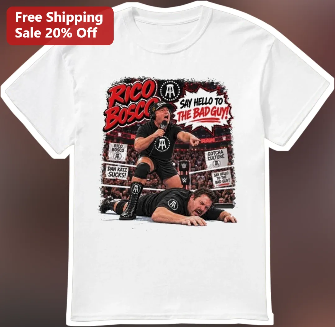 Rico Bosco Say Hello To The Bad Guy Gotcha Culture Tee