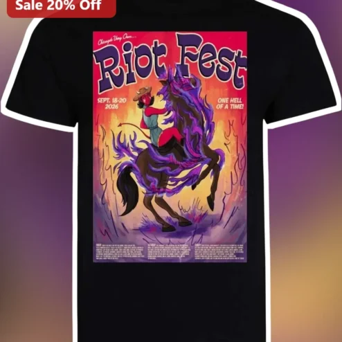 Riot Fest Chicago's Very Own One Hell of a Time Graphic Tee
