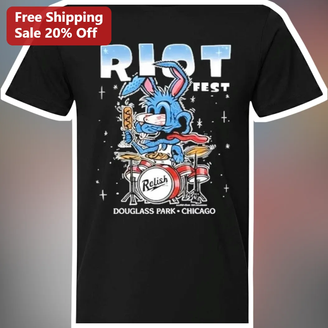 Riot Fest Relish Douglass Park Chicago Graphic Tee
