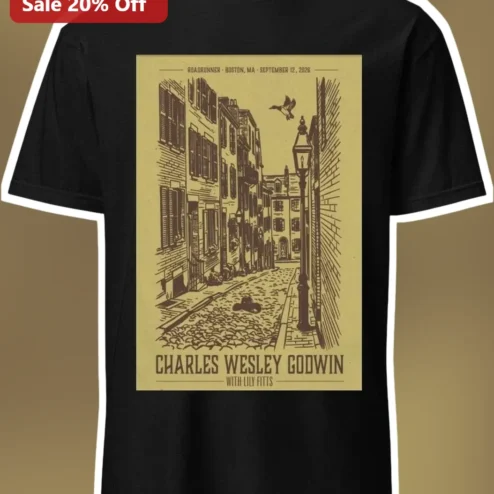 Roadrunner Boston Tee Vintage Concert Poster Graphic Shirt for Music Fans