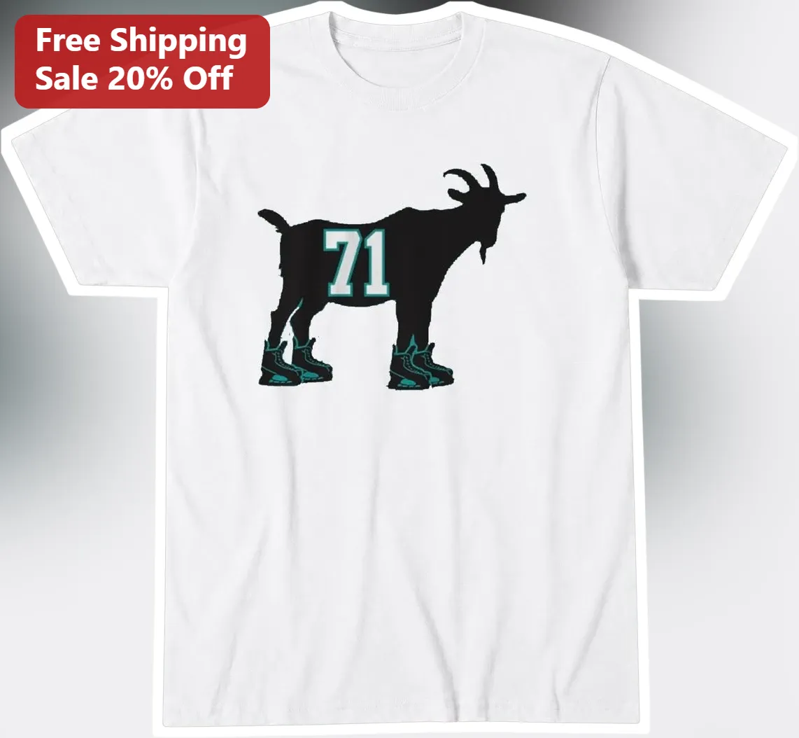 Roller Derby Goat Silhouette Tee Funny Skater Goat Graphic Shirt for Women Men