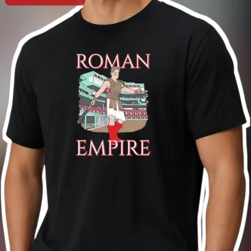 Roman Empire Baseball Centurion Tee Funny History Buff Gift for Men