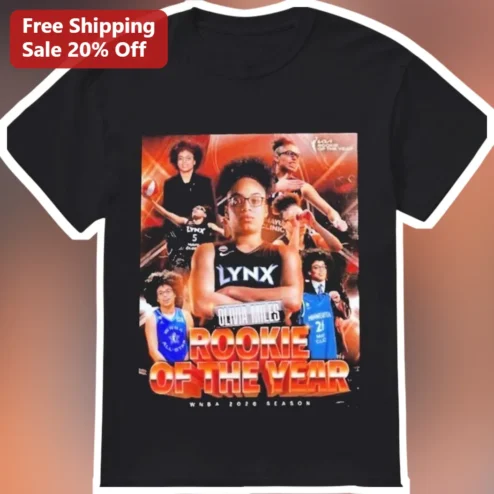 Rookie Of The Year WNBA 2026 Season Tee Basketball Fan Gift