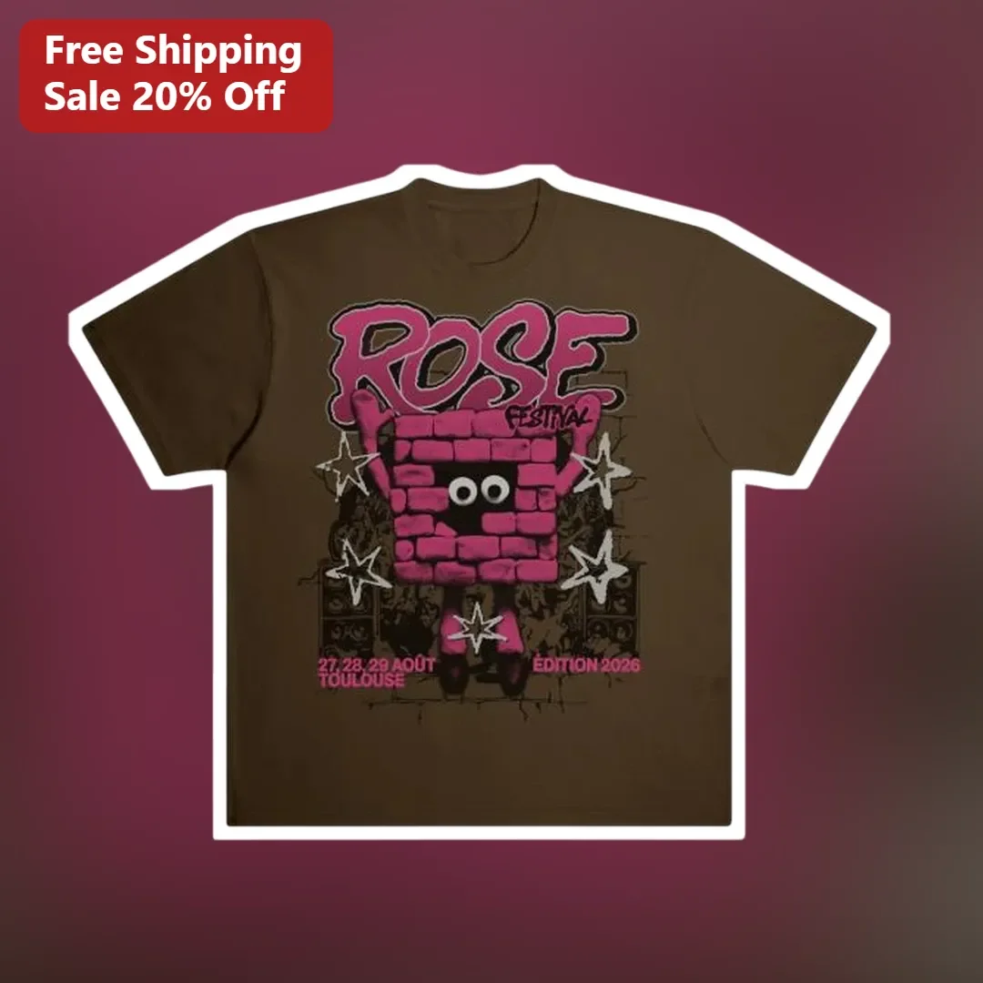 Rose Festival Toulouse 2026 Tee 27 28 29 Août Edition Souvenir Shirt