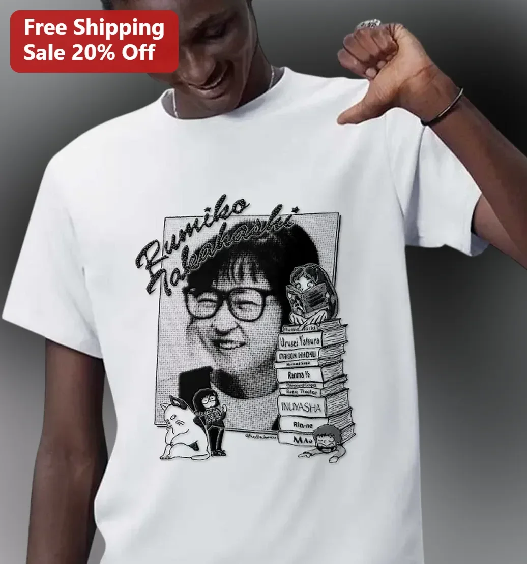 Rumiko Takahashi Tee Vintage Manga Artist Graphic Shirt for Anime Fans