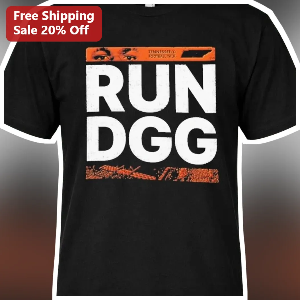 RUN DGG Tennessee Football Talk Tee David Gabriel Georges Vols Fan Shirt