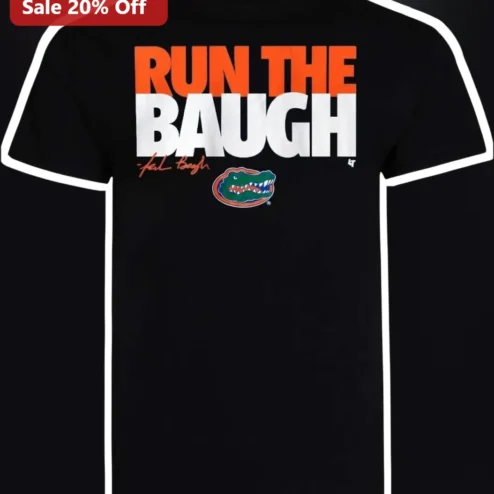 Run The Baugh Florida Gators Billy Napier Signature Graphic Tee