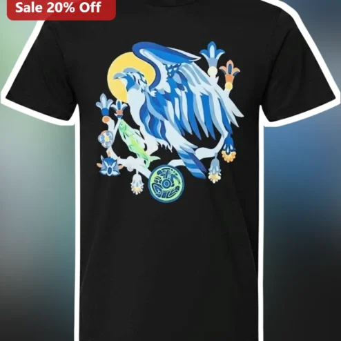 Ruto Tee Legend of Zelda Ocarina of Time Zora Princess Graphic Shirt for Gamers
