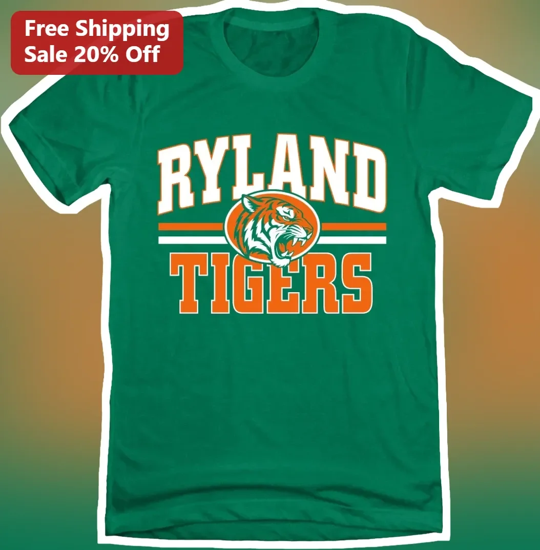 Ryland Tigers Vintage Athletic Graphic Tee School Spirit Apparel