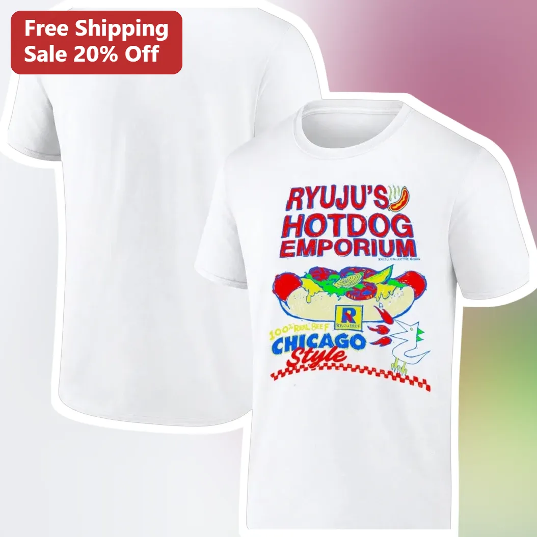 Ryuji's Hotdog Emporium Chicago Style Graphic Tee Persona 5 Ryuji Sakamoto Anime Merch Gift