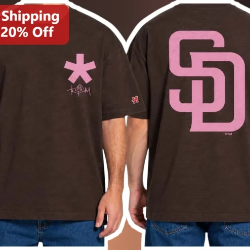 San Diego Padres Fernando Tatis Jr Signature SD Monogram Graphic Tee