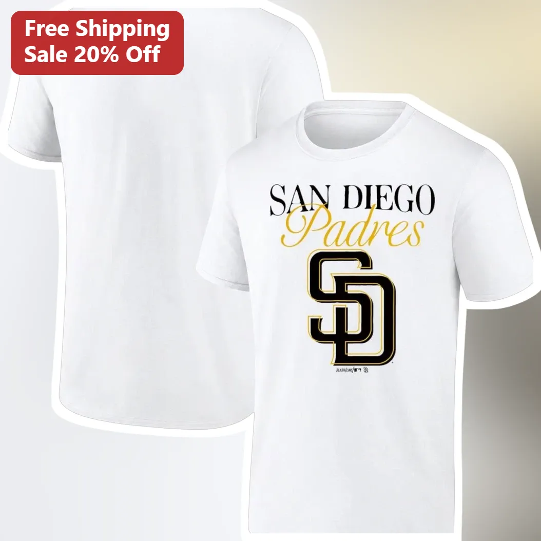 San Diego Padres Vintage Retro Graphic Tee Baseball Fan Apparel