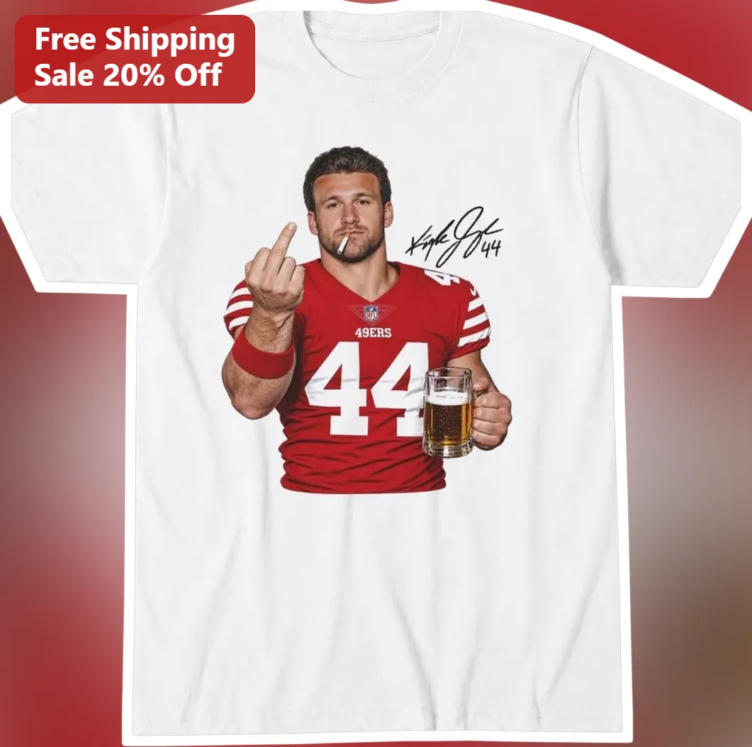 San Francisco 49ers George Kittle Graphic Tee NFL Football Fan Shirt