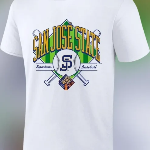 San Jose State Spartans Baseball Tee Vintage Collegiate Graphic Shirt for Students Alumni Fans