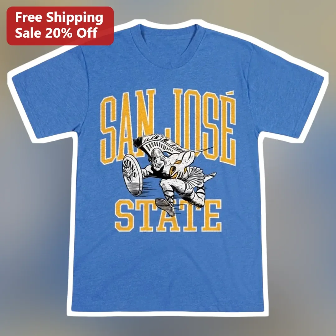San Jose State Spartans Vintage Collegiate Graphic Tee for Men Women
