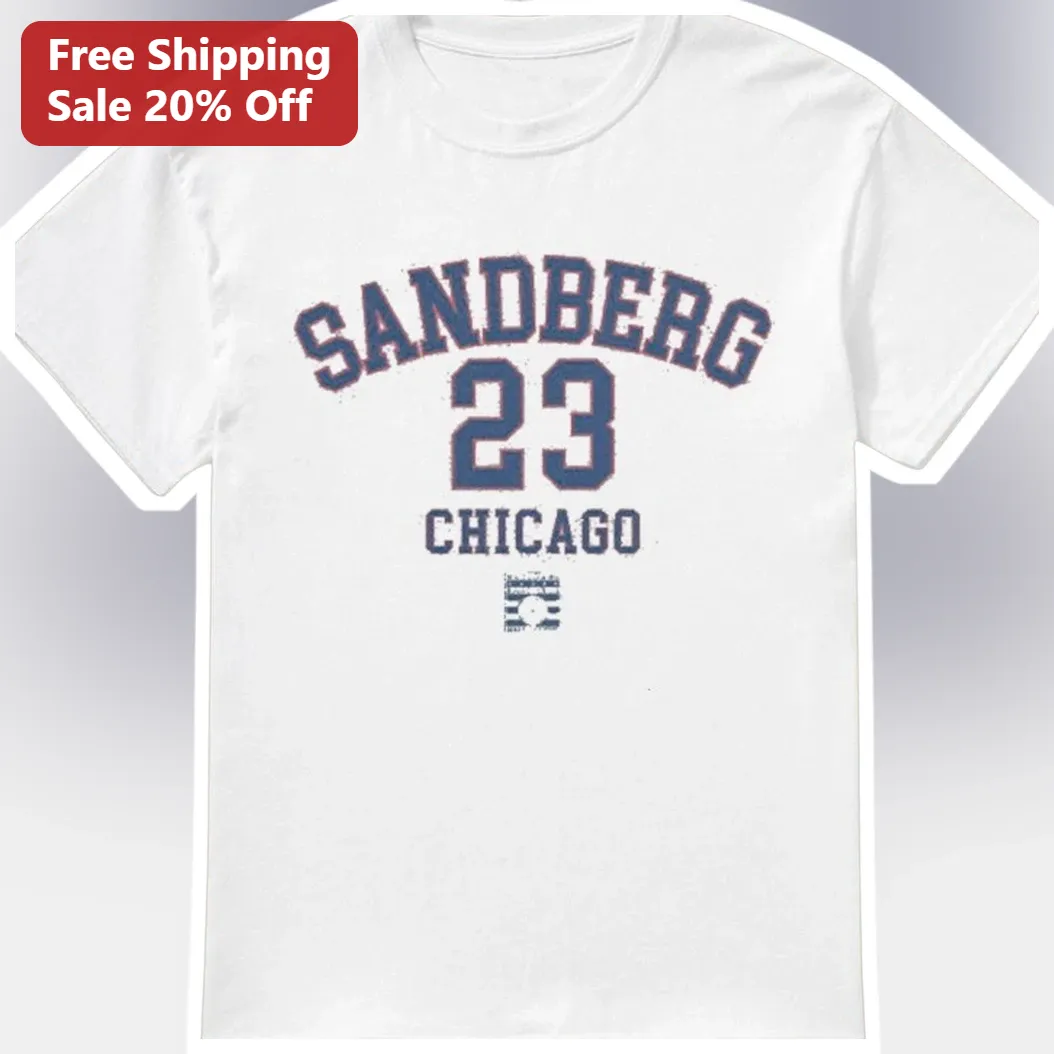Sandberg Chicago Vintage Collegiate Graphic Tee Distressed Athletic T-Shirt