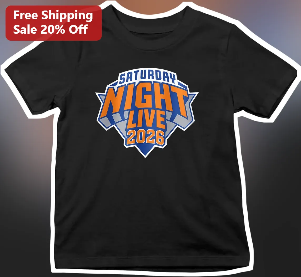 Saturday Night Live 2026 Tee Season 52 Premiere Retro Logo Shirt for TV Comedy Fans