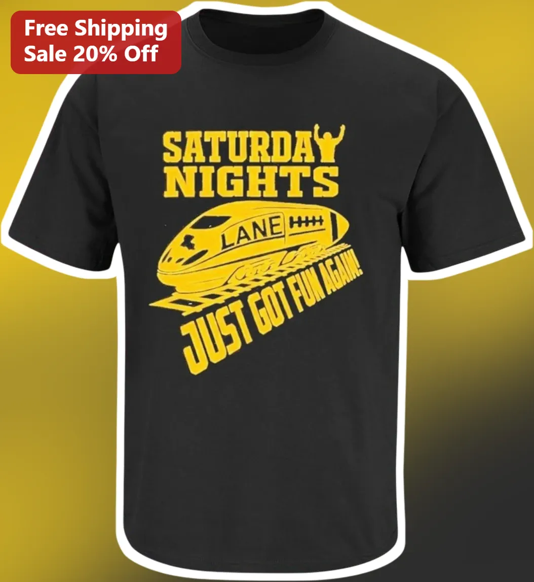 Saturday Nights Just Got Fun Again Bowling Football Crossover Graphic Tee