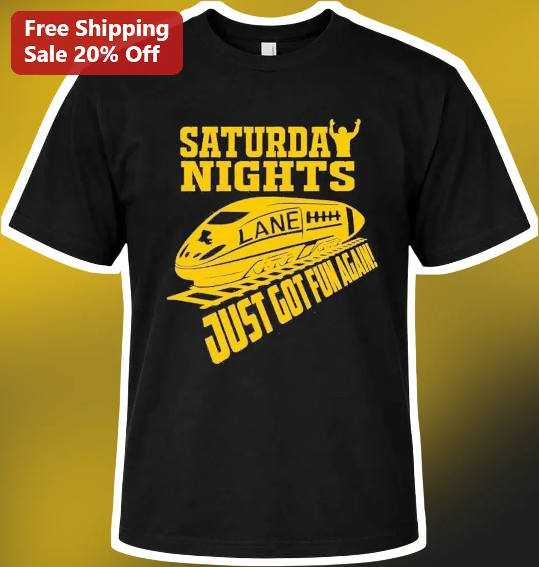 Saturday Nights Just Got Fun Again Bowling League Night Graphic Tee