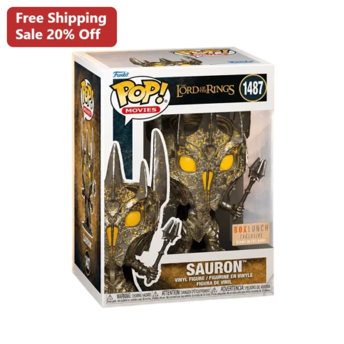 Sauron Vinyl Figure Lord of the Rings Glow in the Dark Collectible Toy