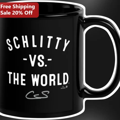 SCHLITTY -VS.- THE WORLD Mug Cam New York Yankees Fan Gift