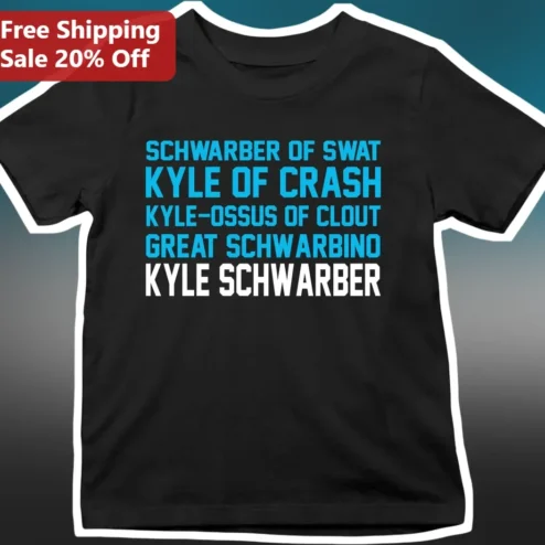 Schwarber of SWAT Great Schwarbino Kyle-ossus of Clout Tee