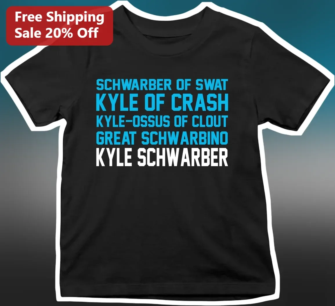 Schwarber of SWAT Great Schwarbino Kyle-ossus of Clout Tee