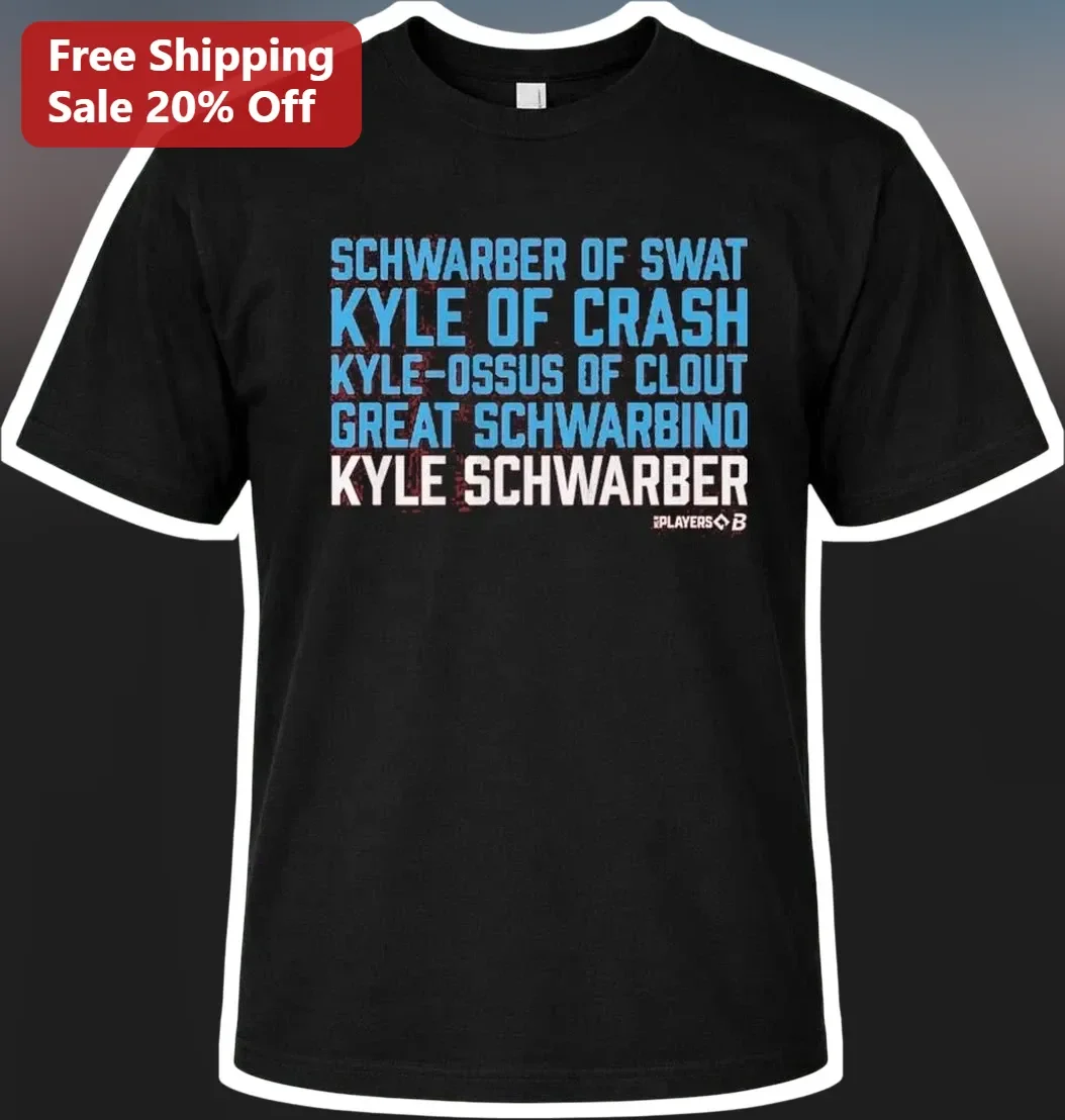 Schwarber Of Swat Kyle Schwarber Great Schwarbino Funny Baseball Fan Tee Gift
