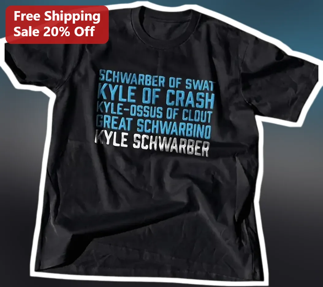 Schwarber of Swat Kyle Schwarber Great Schwarbino Graphic Tee for Baseball Fans