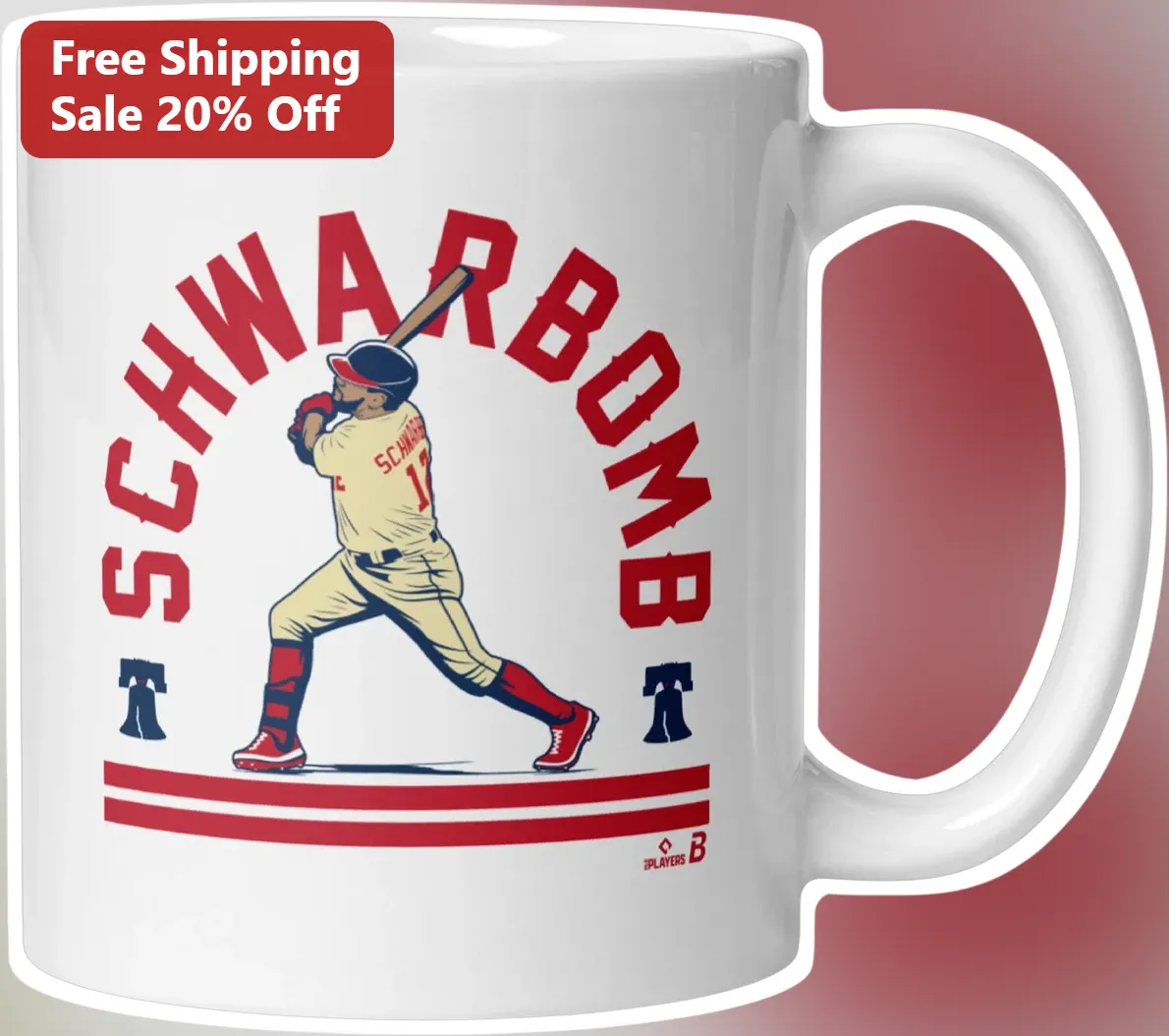 Kyle Schwarber Philadelphia Phillies Vintage Baseball Mug Gift for MLB Fans