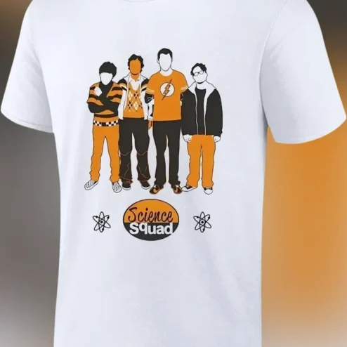 Science Squad Tee The Big Bang Theory Geek Nerd Gift Shirt