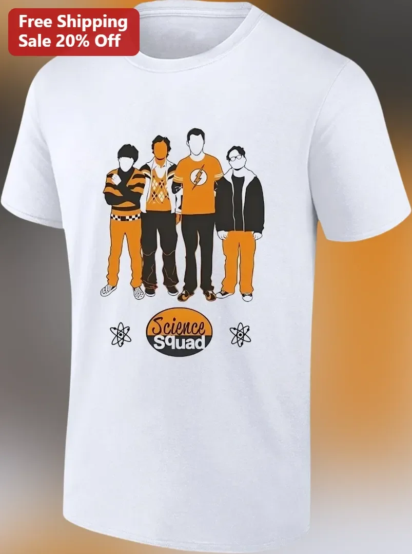 Science Squad Tee The Big Bang Theory Geek Nerd Gift Shirt
